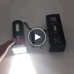 LED Ultra výkonná baterka – video