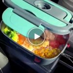Elektrický ohřívací box na jídlo – video