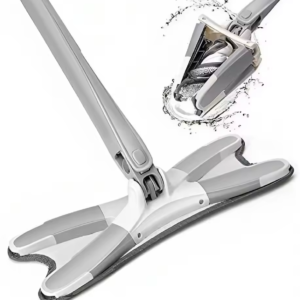 Samoždímací mop na podlahy ve tvaru X otočný o 360°