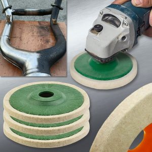 Plstěný leštící kotouč (3 kusy v sadě)