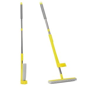 Samoždímací mop s houbou 2v1