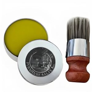 Regenerační vosk na kůži, dřevo + štětec