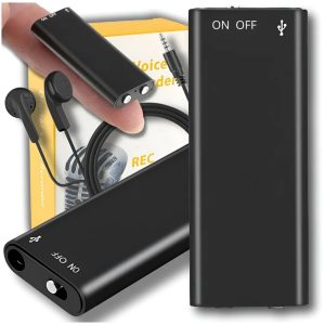 Mini diktafon s hlasovou aktivací 8 GB