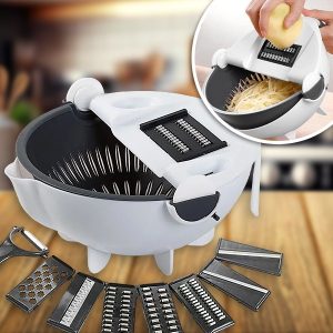 Kráječ zeleniny 9v1 s odkapávacím košem