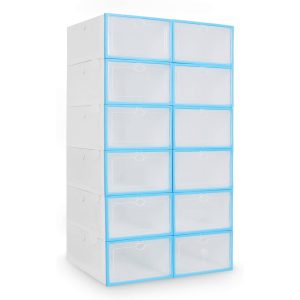 Plastový box na boty (12 kusů)