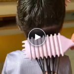 Kartáč na rozčesávání a definování loken pro vlnité a kudrnaté vlasy – video