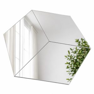 Zrcadlové samolepky na zeď (32 kusů)